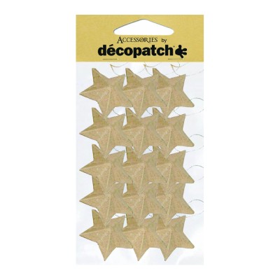PAPIER MACHE KΡΕΜΑΣΤΑ ΑΣΤΕΡΑΚΙΑ ΣΕΤ 15τμχ