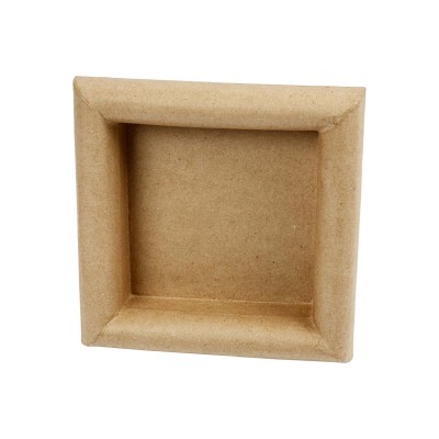 PAPIER MACHE ΚΑΔΡΑΚΙ ΦΩΤΟΓΡΑΦΙΩΝ 3D 20x20cm 