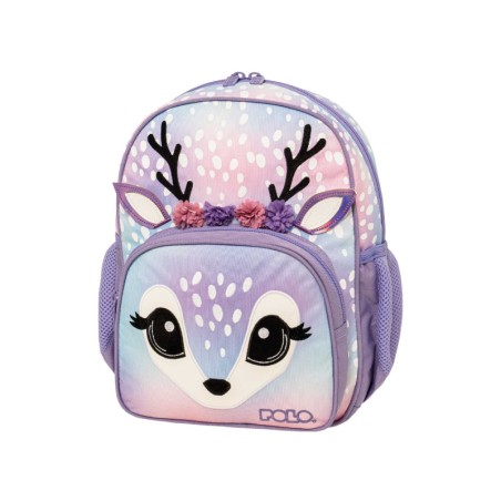 ΤΣΑΝΤΑ ΝΗΠΙΟΥ POLO JUNIOR BIBI DEER ΛΙΛΑ(8353)