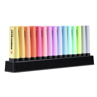 ΜΑΡΚΑΔΟΡΟΙ ΥΠΟΓ/ΣΕΩΣ STABILO BOSS PASTEL 70/15 15τμχ