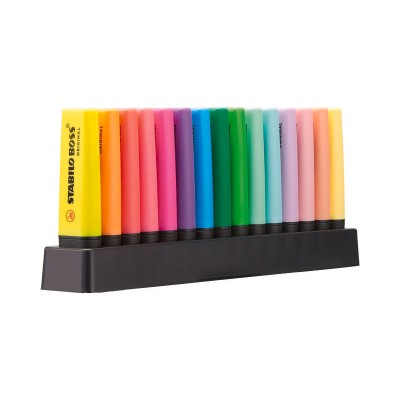ΜΑΡΚΑΔΟΡΟΙ ΥΠΟΓ/ΣΕΩΣ STABILO BOSS 70/15 DESKSET 15τμχ