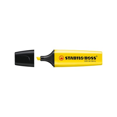 ΜΑΡΚΑΔΟΡΟΣ ΥΠΟΓΡΑΜΜΙΣΕΩΣ  STABILO BOSS 70/24 ΚΙΤΡΙΝΟ