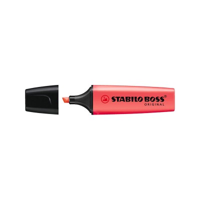 ΜΑΡΚΑΔΟΡΟΣ ΥΠΟΓΡΑΜΜΙΣΕΩΣ STABILO BOSS 70/40 ΚΟΚΚΙΝΟ