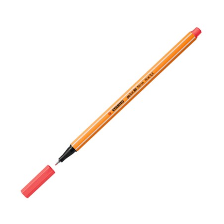ΜΑΡΚΑΔΟΡΑΚΙ STABILO point 88/040 fine 0.4 NEON RED