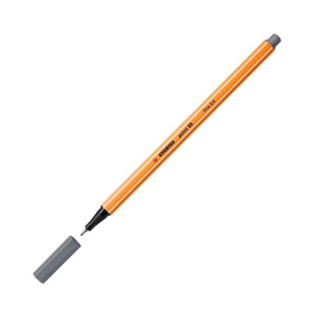 ΜΑΡΚΑΔΟΡΑΚΙ STABILO point 88/96 fine 0.4 DARK GREY