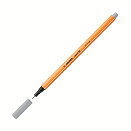 ΜΑΡΚΑΔΟΡΑΚΙ STABILO point 88/94 fine 0.4 LIGHT GREY