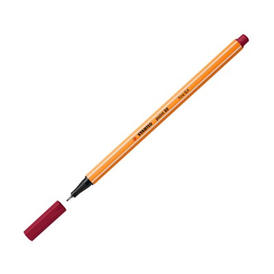 ΜΑΡΚΑΔΟΡΑΚΙ STABILO point 88/19 fine 0.4 ΜΠΟΡΝΤΩ 
