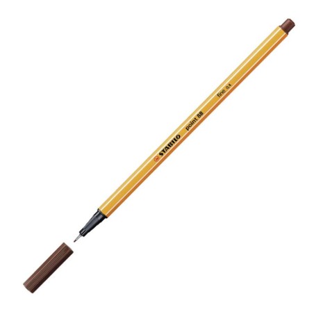 ΜΑΡΚΑΔΟΡΑΚΙ STABILO point 88/45 fine 0.4 BROWN