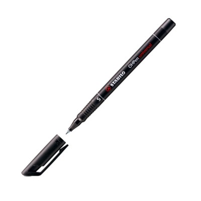 ΜΑΡΚΑΔΟΡΟΣ ΑΝΕΞΙΤΗΛΟΣ STABILO OHPen 0.4mm S 841/46 ΜΑΥΡΟ