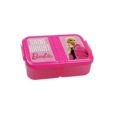 ΦΑΓΗΤΟΔΟΧΕΙΟ 900ml 3ΧΩΡΩΝ GIM BARBIE