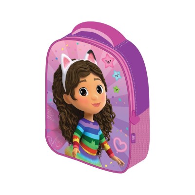 ΤΣΑΝΤΑ ΝΗΠΙΑΓΩΓΕΙΟΥ ΠΛΑΤΗΣ 3D EVA 1ΘΗΚΗ MUST GABBY'S DOLLHOUSE