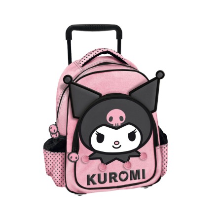 ΣΑΚΙΔΙΟ ΝΗΠΙΑΓΩΓΕΙΟΥ TROLLEY PRESCHOOL KUROMI FACE ΡΟΖ