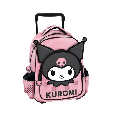ΣΑΚΙΔΙΟ ΝΗΠΙΑΓΩΓΕΙΟΥ TROLLEY PRESCHOOL KUROMI FACE ΡΟΖ