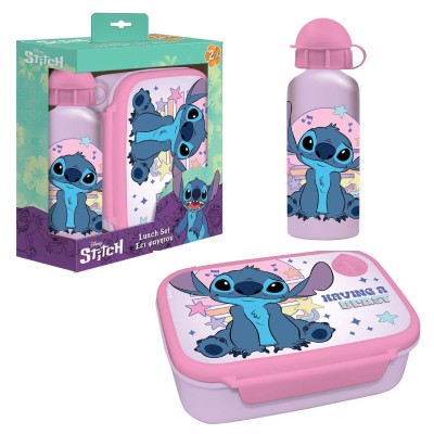 ΣΕΤ ΦΑΓΗΤΟΔΟΧΕΙΟ 800ml-ΠΑΓΟΥΡΙ ΑΛΟΥΜΙΝΙΟΥ 500ml STITCH