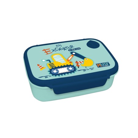 ΦΑΓΗΤΟΔΟΧΕΙΟ PP 800ml 18x13x6cm MUST TEAM EXCAVATOR 