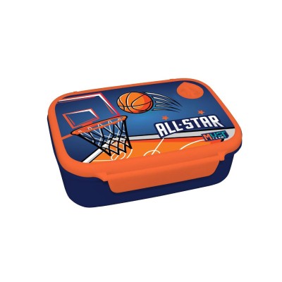 ΦΑΓΗΤΟΔΟΧΕΙΟ PP 800ml 18x13x6cm MUST TEAM BASKETBALL