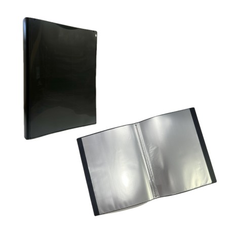 ΣΟΥΠΛ PP BLACKRED Α4 20Φ ΜΕ ΕΞΩΤ.ΖΕΛΑΤ.ΜΑΥΡΟ