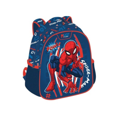 ΤΣΑΝΤΑ ΠΛΑΤΗΣ ΝΗΠΙΑΓΩΓΕΙΟΥ 2ΘΗΚΕΣ 27Χ10Χ31cm SPIDERMAN POWY