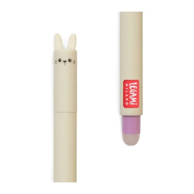 ΣΤΥΛΟ GEL 0.7mm ΜΕ ΓΟΜΑ LEGAMI BUNNY ΜΩΒ ΜΕΛΑΝΙ