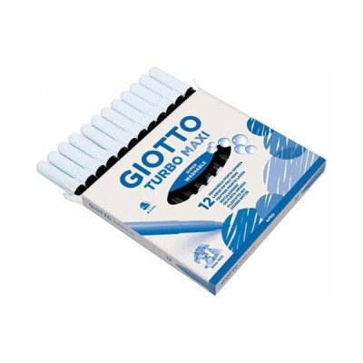 ΜΑΡΚΑΔΟΡΟΣ ΧΟΝΤΡΟΣ GIOTTO TURBO MAXI ΜΟΝΟΧΡΩΜΙΑ ΜΑΥΡΟ(1τμχ.)