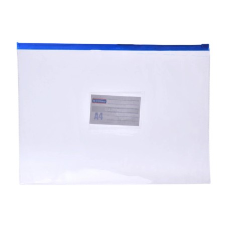ZIP BAG DONAU PVC 24X33cm 170MIC(A4)