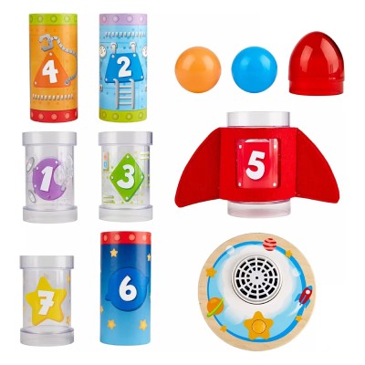 HAPE EARLY EXPLORER ΞΥΛΙΝΟΣ ΠΥΡΑΥΛΟΣ BALL AIR STACKER 