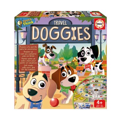 ΕΠΙΤΡΑΠΕΖΙΟ ΠΑΙΧΝΙΔΙ EDUCA TRAVEL DOGGIES