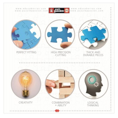 PUZZLE EDUCA 1000 PALACE OF CATALAN MUSIC