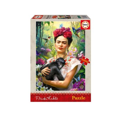PUZZLE EDUCA 1000 FRIDA HAHLO JARDIN DE LA VIDA