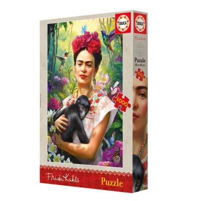PUZZLE EDUCA 1000 FRIDA HAHLO JARDIN DE LA VIDA