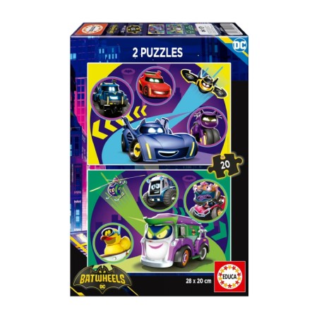 PUZZLE EDUCA 2X20 BATWHEELS