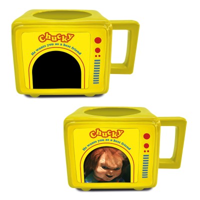 ΚΟΥΠΑ 500ml CHUCKY RETRO TV HEAT CHANGING