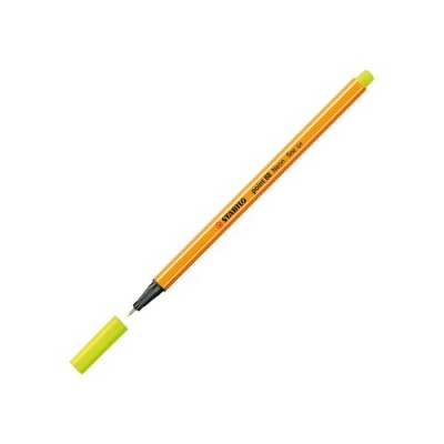 ΜΑΡΚΑΔΟΡΑΚΙ STABILO point 88/024 fine 0.4 ΝΕΟΝ YELLOW