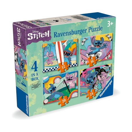 PROGRESSIVE PUZZLE RAVENSBURGER ΣΕΤ 4τμχ(12-16-20-24) STITCH