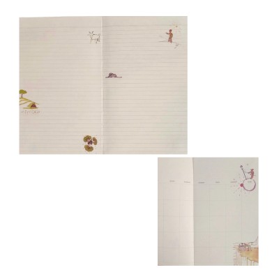 ΣΗΜΕΙΩΜΑΤΑΡΙΟ ΜΙΚΡΟΣ ΠΡΙΓΚΙΠΑΣ 13x22cm ΡΙΓΕ(ΔΙΑΦ.ΣΧ.-ΤΥΧΑΙΑ ΕΠΙΛ.ΣΧ.)