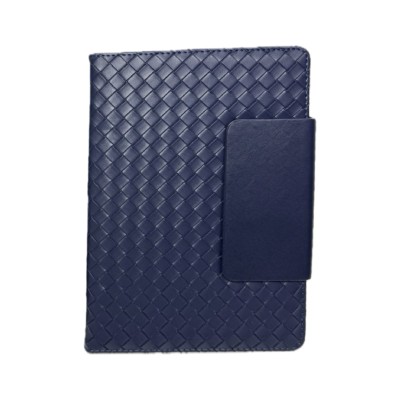 ΣΗΜΕΙΩΜΑΤΑΡΙΟ ΔΕΡΜΑΤΙΝΗ PLEXI ME CLIP 14.5x21cm ΜΠΛΕ