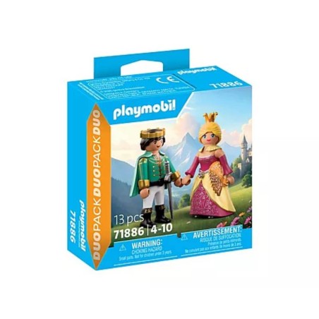 PLAYMOBIL DUOPACK ΒΑΣΙΛΙΑΣ ΚΑΙ ΒΑΣΙΛΙΣΣΑ(71886)