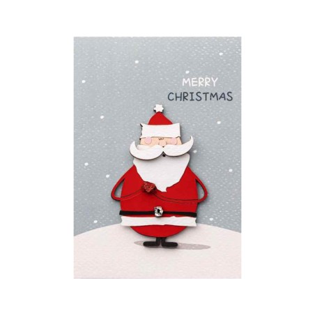 ΕΥΧΕΤΗΡΙΑ ΚΑΡΤΑ "MERRY CHRISTMAS!" ΑΓΙΟΣ ΒΑΣΙΛΗΣ