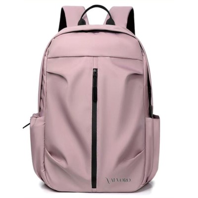 ΤΣΑΝΤΑ ΠΛΑΤΗΣ VALVORO 45Χ30Χ14.5cm ΑΔΙΑΒΡΟΧΗ DUSTY PINK