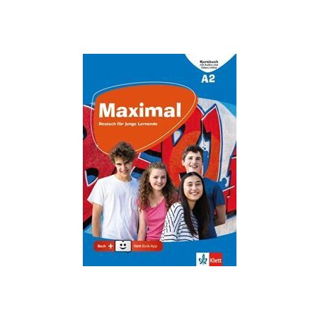 MAXIMAL A2 KURSBUCH (+AUDIO & VIDEO ONLINE+KLETT BOOK-APP)
