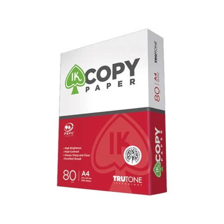 ΧΑΡΤΙ ΦΩΤΟΑΝΤΙΓΡΑΦΙΚΟ IKCOPY Α4 21Χ29.7 ΛΕΥΚΟ 80gsm