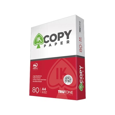 ΧΑΡΤΙ ΦΩΤΟΑΝΤΙΓΡΑΦΙΚΟ IKCOPY Α4 21Χ29.7 ΛΕΥΚΟ 80gsm