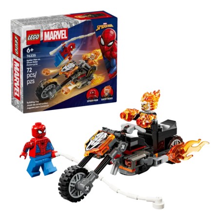 LEGO MARVEL SPIDERMAN VS GHOST RIDER MOTORCYCLE(76335)