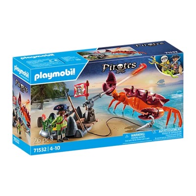 PLAYMOBIL PIRATES ΜΑΧΗ ΜΕ ΤΟΝ ΓΙΓΑΝΤΙΟ ΚΑΒΟΥΡΑ(71532)