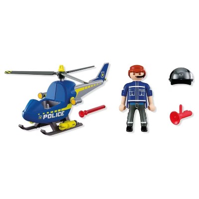 PLAYMOBIL CITY ACTION ΑΣΤΥΝΟΜΙΚΟ ΕΛΙΚΟΠΤΕΡΟ(72080)