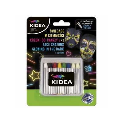 ΧΡΩΜΑΤΑ ΠΡΟΣΩΠΟΥ KIDEA 8COLORS GLOW