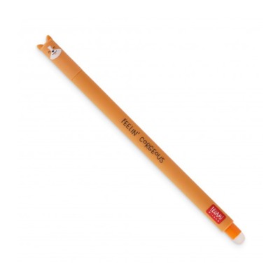 ΣΤΥΛΟ GEL 0.7mm ΜΕ ΓΟΜΑ LEGAMI GORGI ΜΑΥΡΟ ΜΕΛΑΝΙ