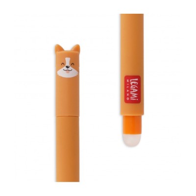 ΣΤΥΛΟ GEL 0.7mm ΜΕ ΓΟΜΑ LEGAMI GORGI ΜΑΥΡΟ ΜΕΛΑΝΙ