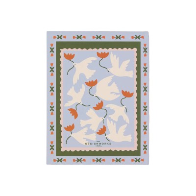 ΣΗΜΕΙΩΜΑΤΑΡΙΟ DESIGNWORKS INK A5 ΡΙΓΕ 192ΣΕΛ. FLOWER 