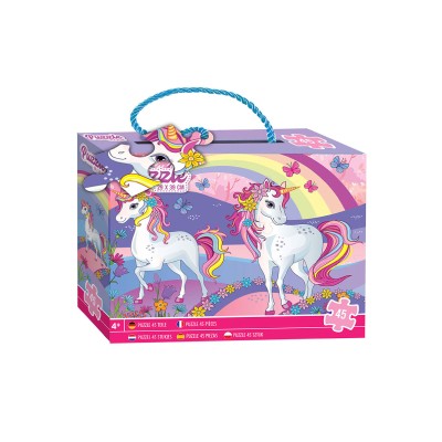 PUZZLE 39Χ29cm 45τμχ UNICORNS